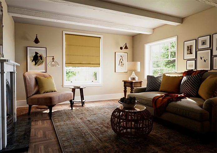 Sicily, Gold - Roman Blind - Image 7